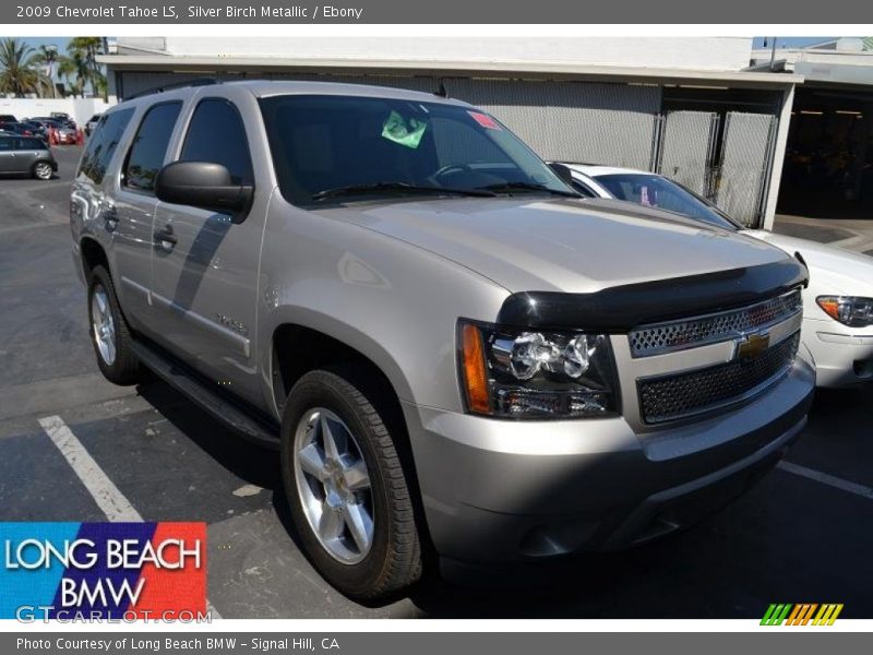 Silver Birch Metallic / Ebony 2009 Chevrolet Tahoe LS