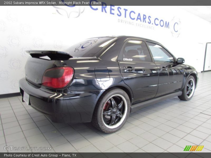 Midnight Black Pearl / Black 2002 Subaru Impreza WRX Sedan