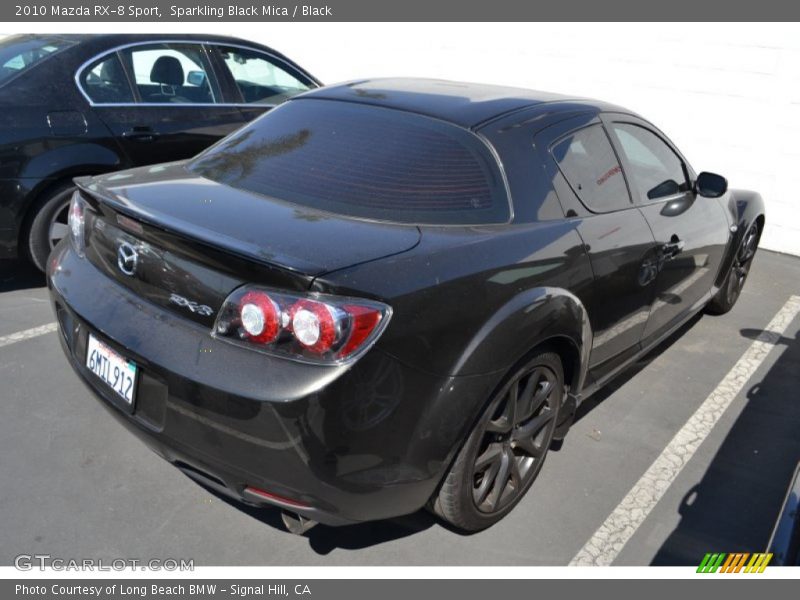 Sparkling Black Mica / Black 2010 Mazda RX-8 Sport