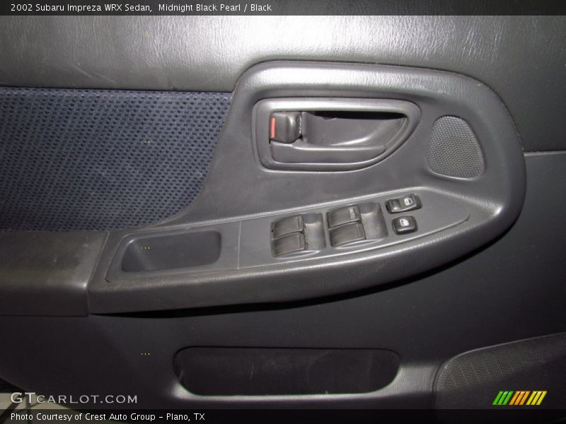 Midnight Black Pearl / Black 2002 Subaru Impreza WRX Sedan