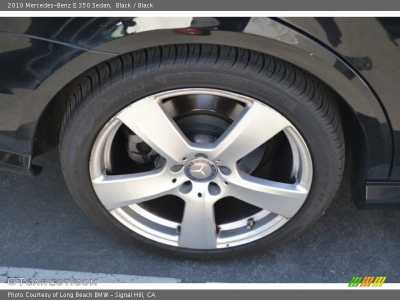 Black / Black 2010 Mercedes-Benz E 350 Sedan