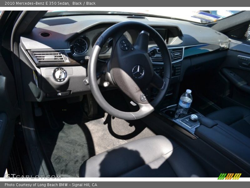 Black / Black 2010 Mercedes-Benz E 350 Sedan