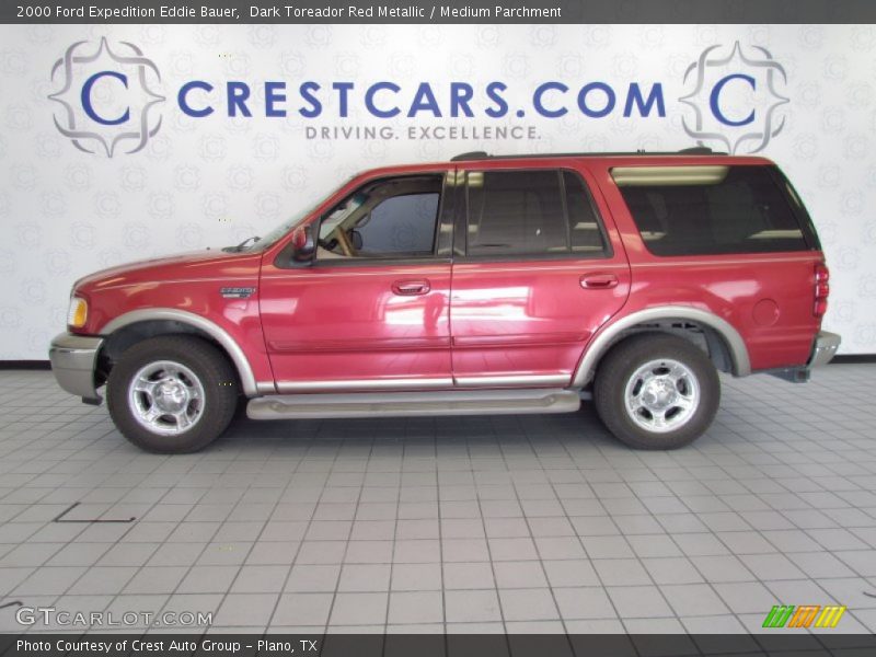 Dark Toreador Red Metallic / Medium Parchment 2000 Ford Expedition Eddie Bauer
