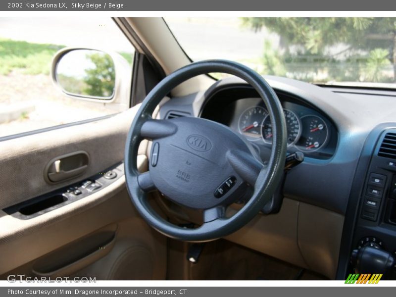 Silky Beige / Beige 2002 Kia Sedona LX