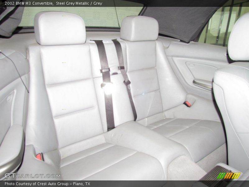  2002 M3 Convertible Grey Interior