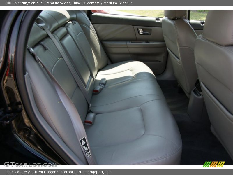 Black Clearcoat / Medium Graphite 2001 Mercury Sable LS Premium Sedan