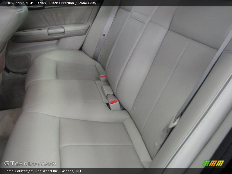 Black Obsidian / Stone Gray 2009 Infiniti M 45 Sedan