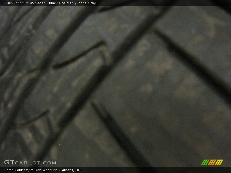 Black Obsidian / Stone Gray 2009 Infiniti M 45 Sedan