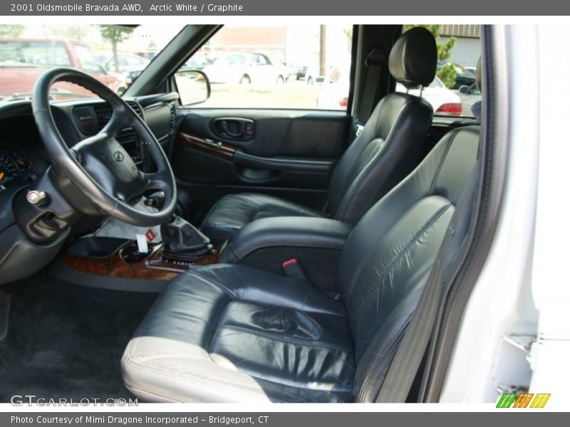 Arctic White / Graphite 2001 Oldsmobile Bravada AWD