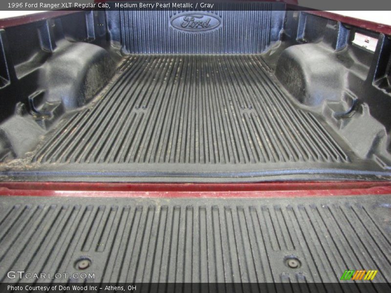Medium Berry Pearl Metallic / Gray 1996 Ford Ranger XLT Regular Cab