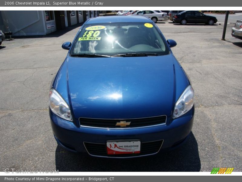 Superior Blue Metallic / Gray 2006 Chevrolet Impala LS