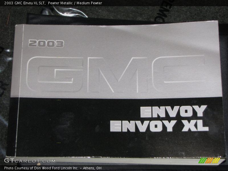 Books/Manuals of 2003 Envoy XL SLT