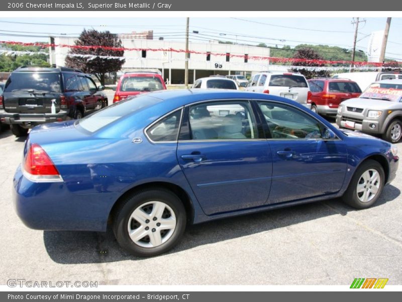 Superior Blue Metallic / Gray 2006 Chevrolet Impala LS