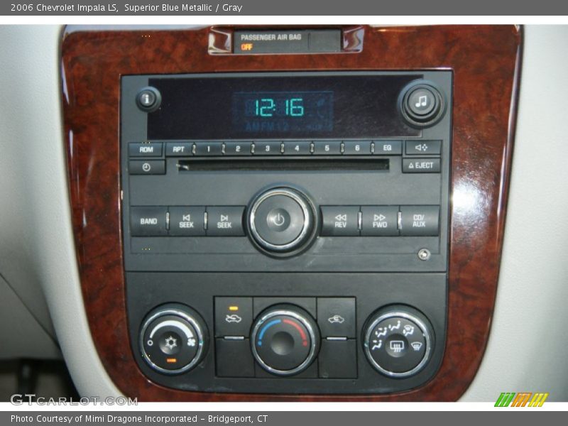 Superior Blue Metallic / Gray 2006 Chevrolet Impala LS