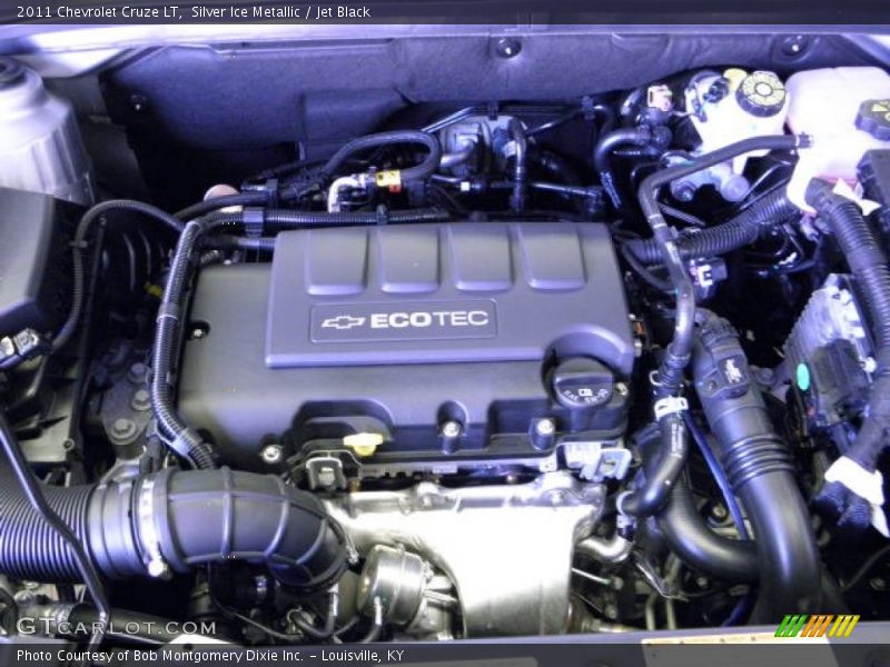 Silver Ice Metallic / Jet Black 2011 Chevrolet Cruze LT