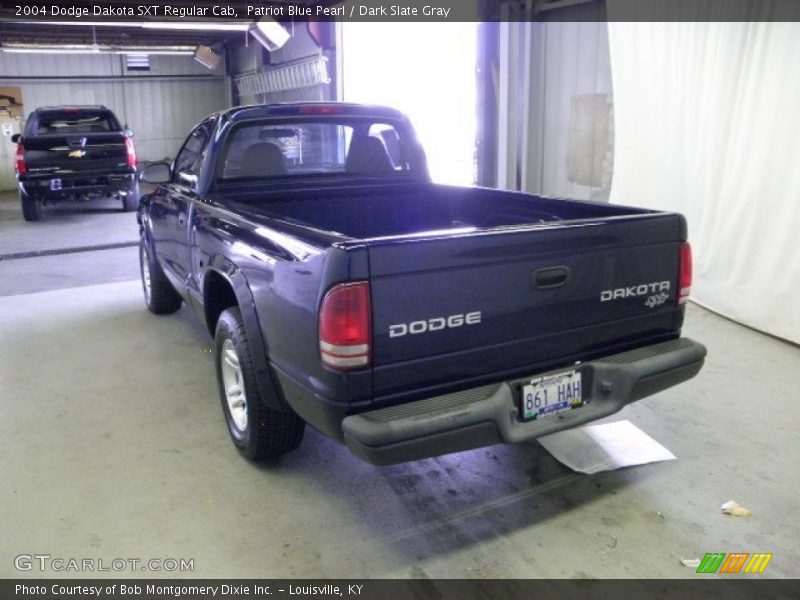 Patriot Blue Pearl / Dark Slate Gray 2004 Dodge Dakota SXT Regular Cab