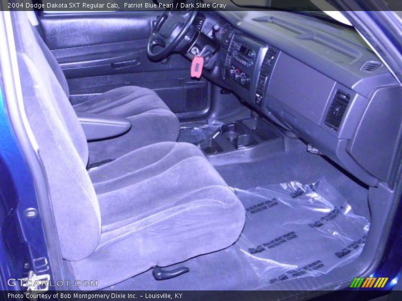 Patriot Blue Pearl / Dark Slate Gray 2004 Dodge Dakota SXT Regular Cab