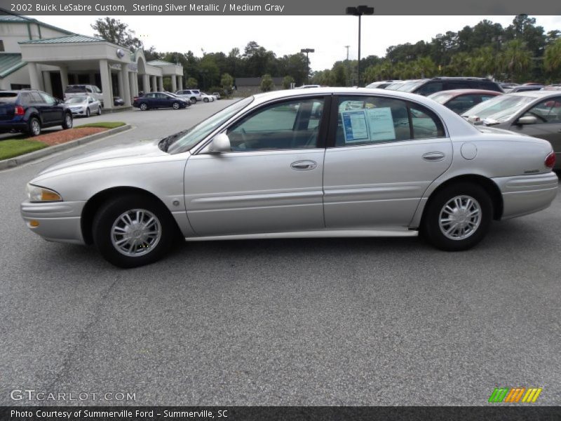 Sterling Silver Metallic / Medium Gray 2002 Buick LeSabre Custom