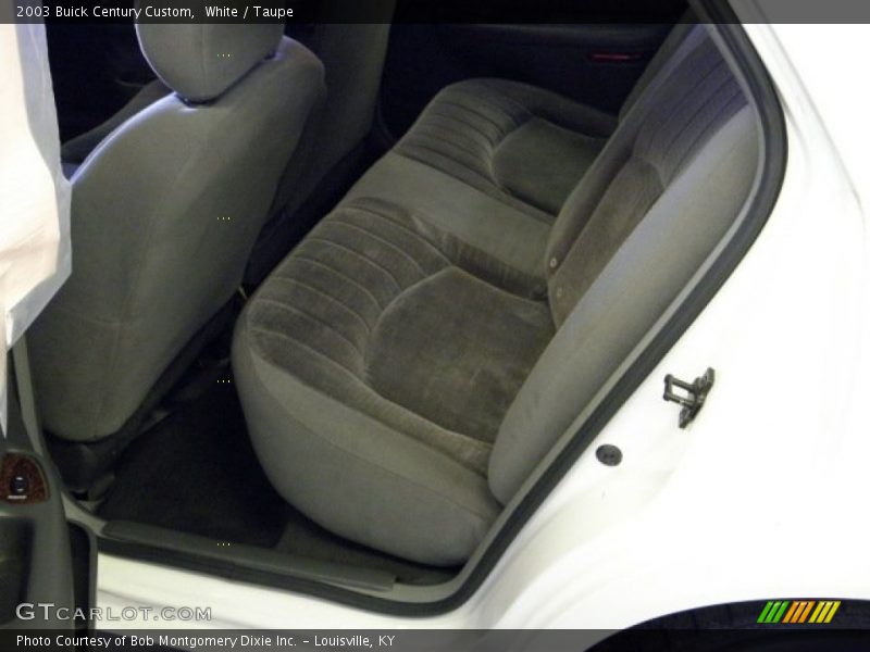 White / Taupe 2003 Buick Century Custom