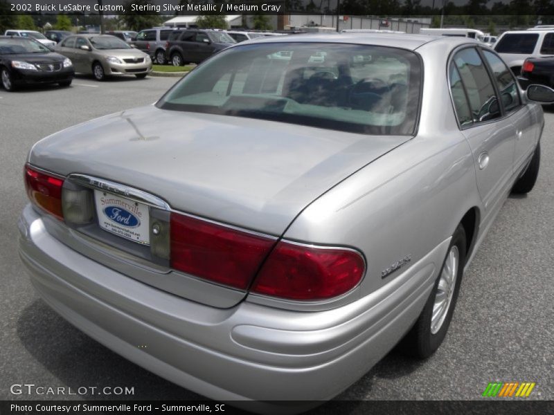 Sterling Silver Metallic / Medium Gray 2002 Buick LeSabre Custom