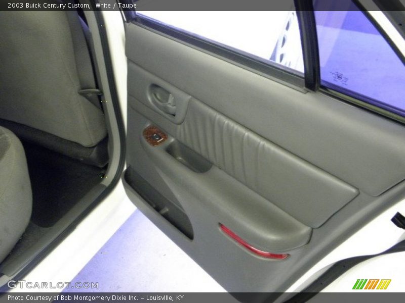 White / Taupe 2003 Buick Century Custom
