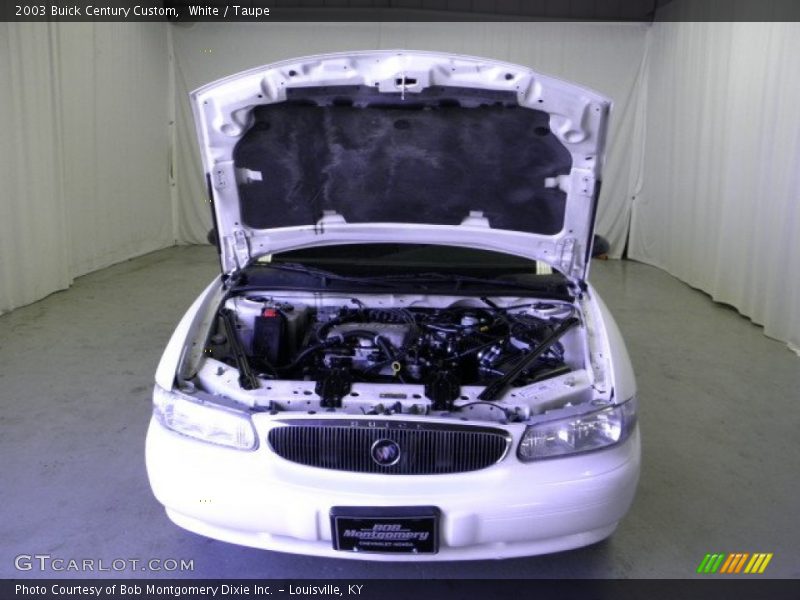 White / Taupe 2003 Buick Century Custom