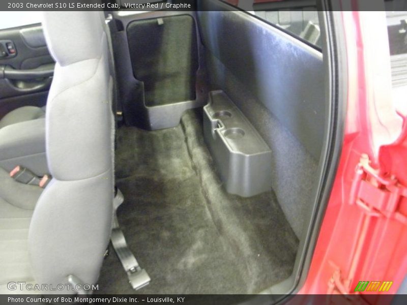  2003 S10 LS Extended Cab Graphite Interior