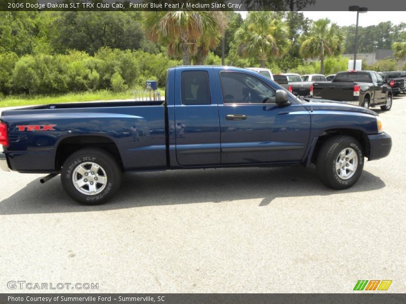 Patriot Blue Pearl / Medium Slate Gray 2006 Dodge Dakota SLT TRX Club Cab