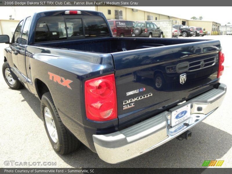 Patriot Blue Pearl / Medium Slate Gray 2006 Dodge Dakota SLT TRX Club Cab