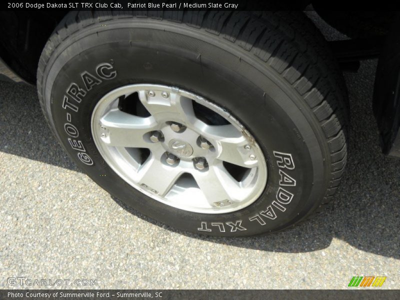 Patriot Blue Pearl / Medium Slate Gray 2006 Dodge Dakota SLT TRX Club Cab