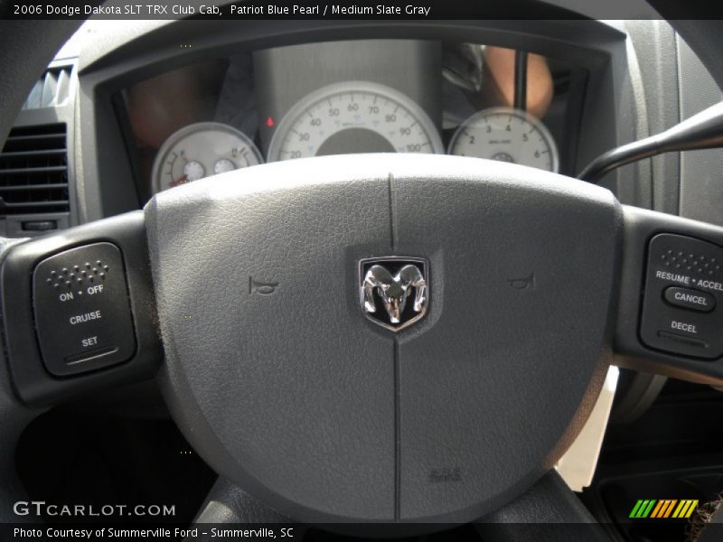 Patriot Blue Pearl / Medium Slate Gray 2006 Dodge Dakota SLT TRX Club Cab
