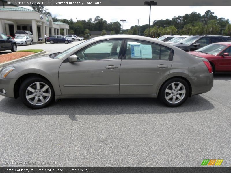 Spirited Bronze / Cafe Latte 2004 Nissan Maxima 3.5 SE