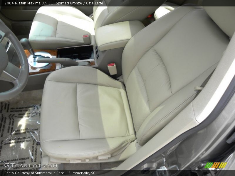 Spirited Bronze / Cafe Latte 2004 Nissan Maxima 3.5 SE