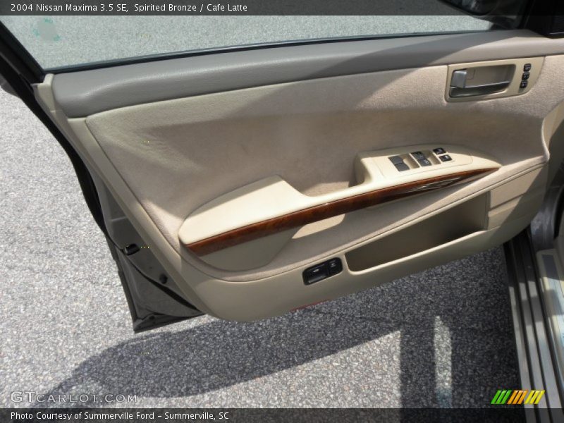 Spirited Bronze / Cafe Latte 2004 Nissan Maxima 3.5 SE