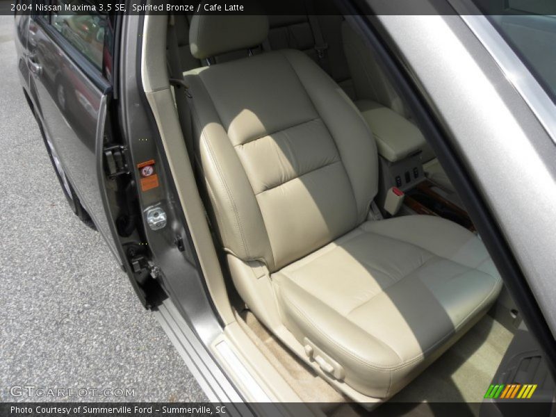 Spirited Bronze / Cafe Latte 2004 Nissan Maxima 3.5 SE