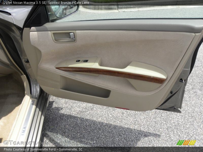 Spirited Bronze / Cafe Latte 2004 Nissan Maxima 3.5 SE