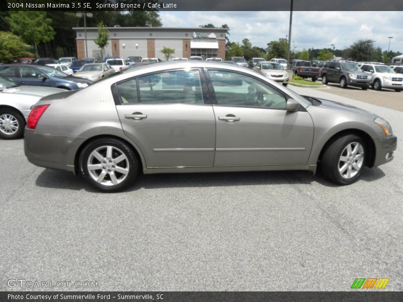Spirited Bronze / Cafe Latte 2004 Nissan Maxima 3.5 SE