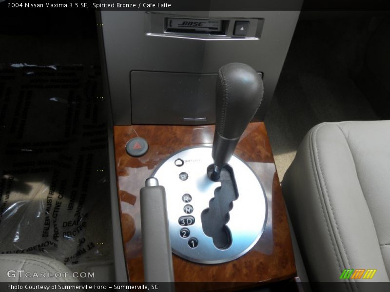 Spirited Bronze / Cafe Latte 2004 Nissan Maxima 3.5 SE