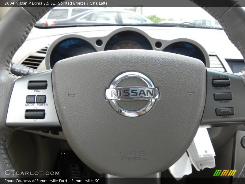 Spirited Bronze / Cafe Latte 2004 Nissan Maxima 3.5 SE