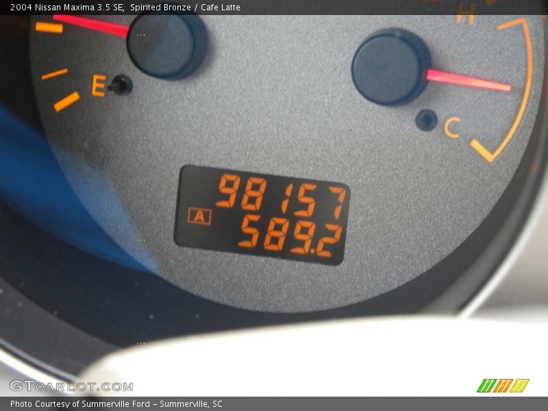 Spirited Bronze / Cafe Latte 2004 Nissan Maxima 3.5 SE