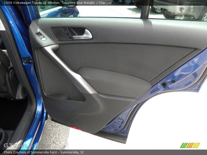 Sapphire Blue Metallic / Charcoal 2009 Volkswagen Tiguan SE 4Motion