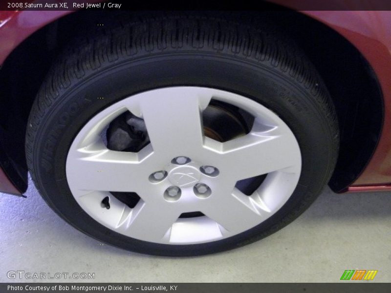 Red Jewel / Gray 2008 Saturn Aura XE