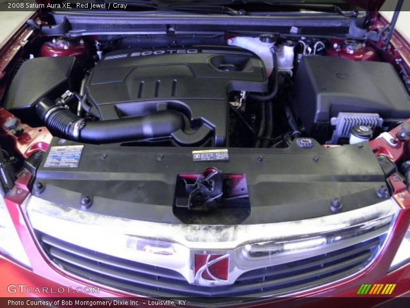 Red Jewel / Gray 2008 Saturn Aura XE