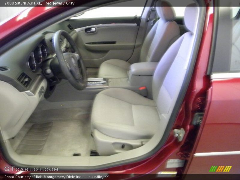 Red Jewel / Gray 2008 Saturn Aura XE