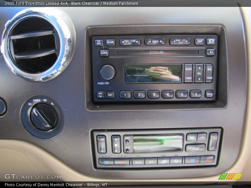 Controls of 2005 Expedition Limited 4x4