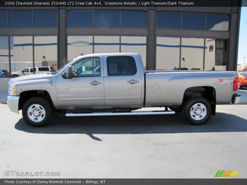 2009 Silverado 3500HD LTZ Crew Cab 4x4 Graystone Metallic