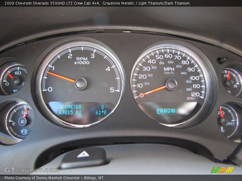  2009 Silverado 3500HD LTZ Crew Cab 4x4 LTZ Crew Cab 4x4 Gauges