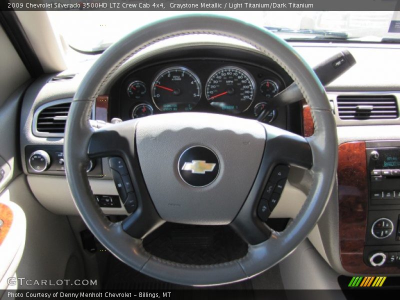  2009 Silverado 3500HD LTZ Crew Cab 4x4 Steering Wheel