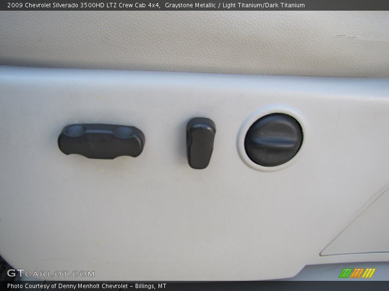Graystone Metallic / Light Titanium/Dark Titanium 2009 Chevrolet Silverado 3500HD LTZ Crew Cab 4x4
