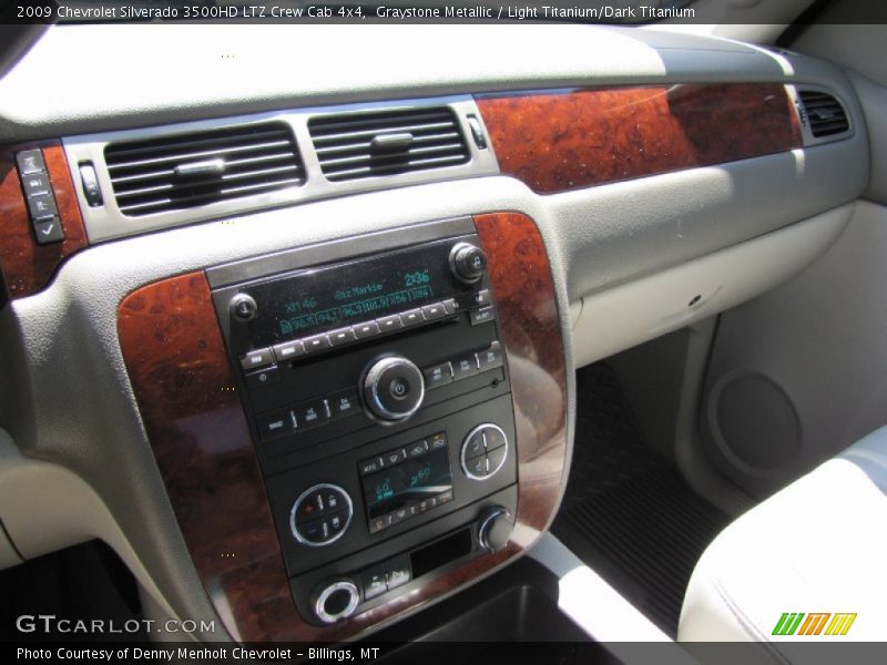 Graystone Metallic / Light Titanium/Dark Titanium 2009 Chevrolet Silverado 3500HD LTZ Crew Cab 4x4